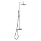 Doccia a parete in acciaio inox 316L eleganza e resistenza