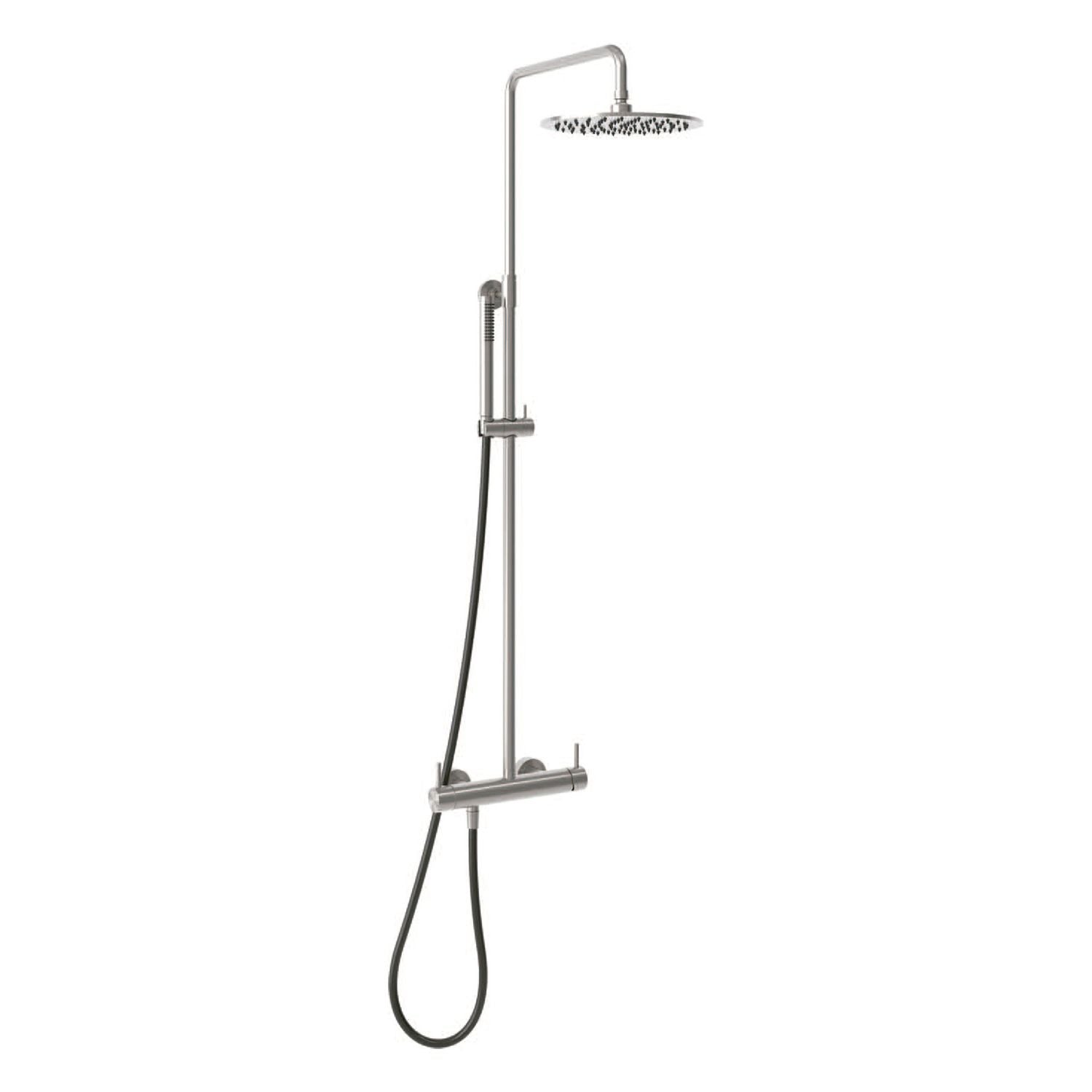 Duchas inox de pared