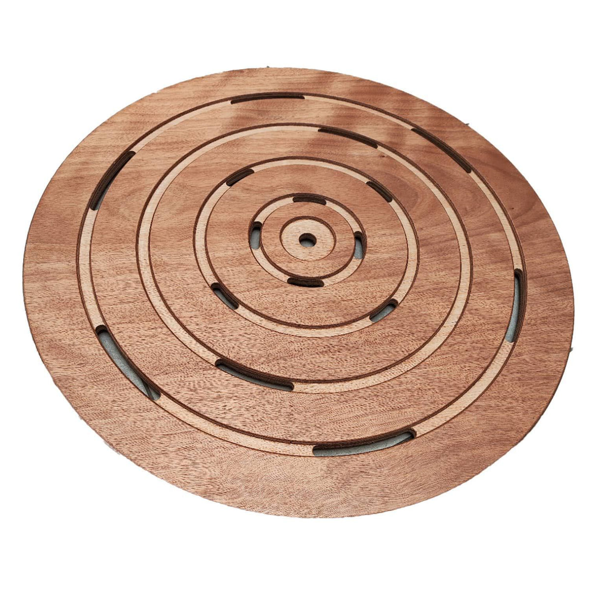 Piatto doccia rotondo in legno Okume per esterno diametro 59