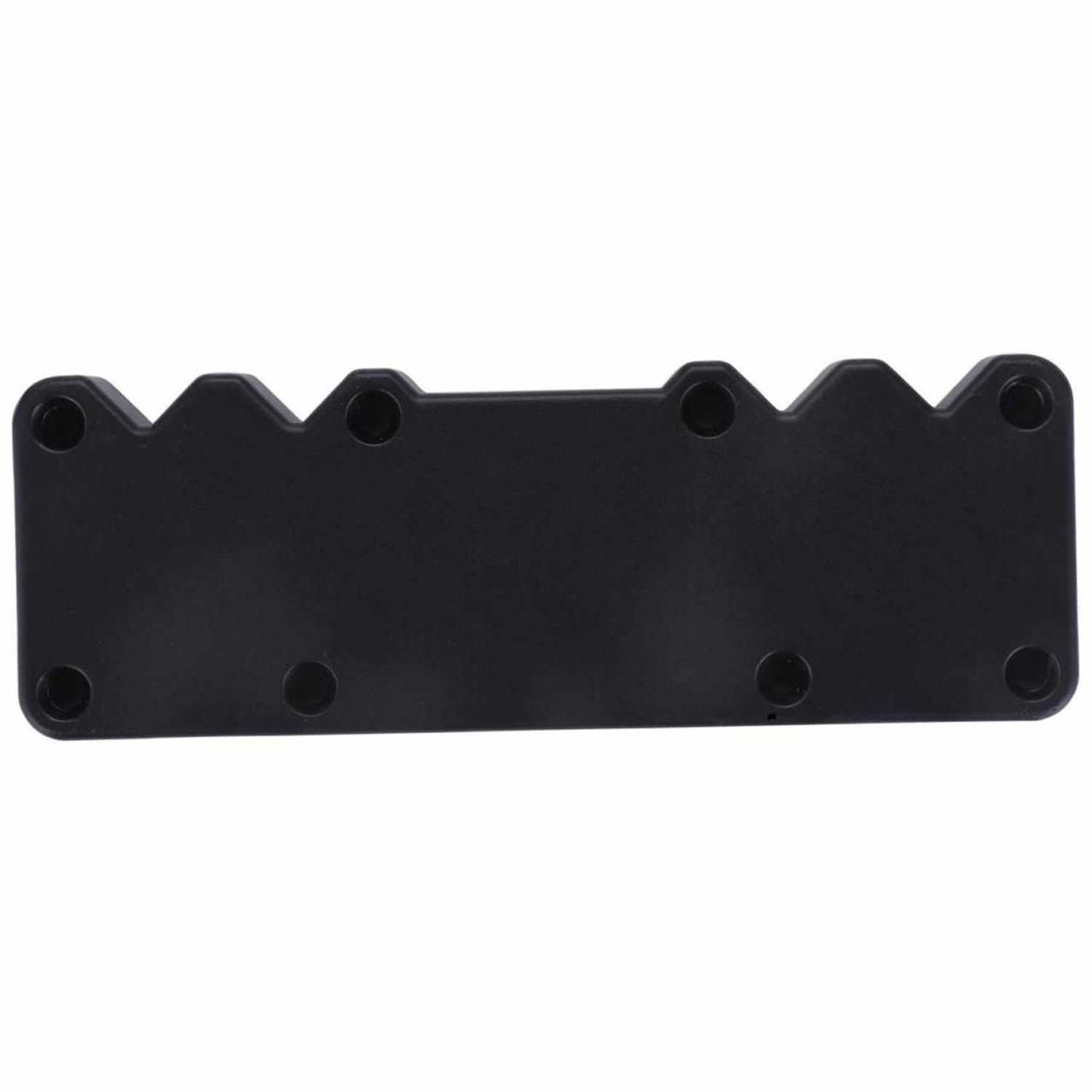 placca superiore in alluminio per doccia da giardino lea nera