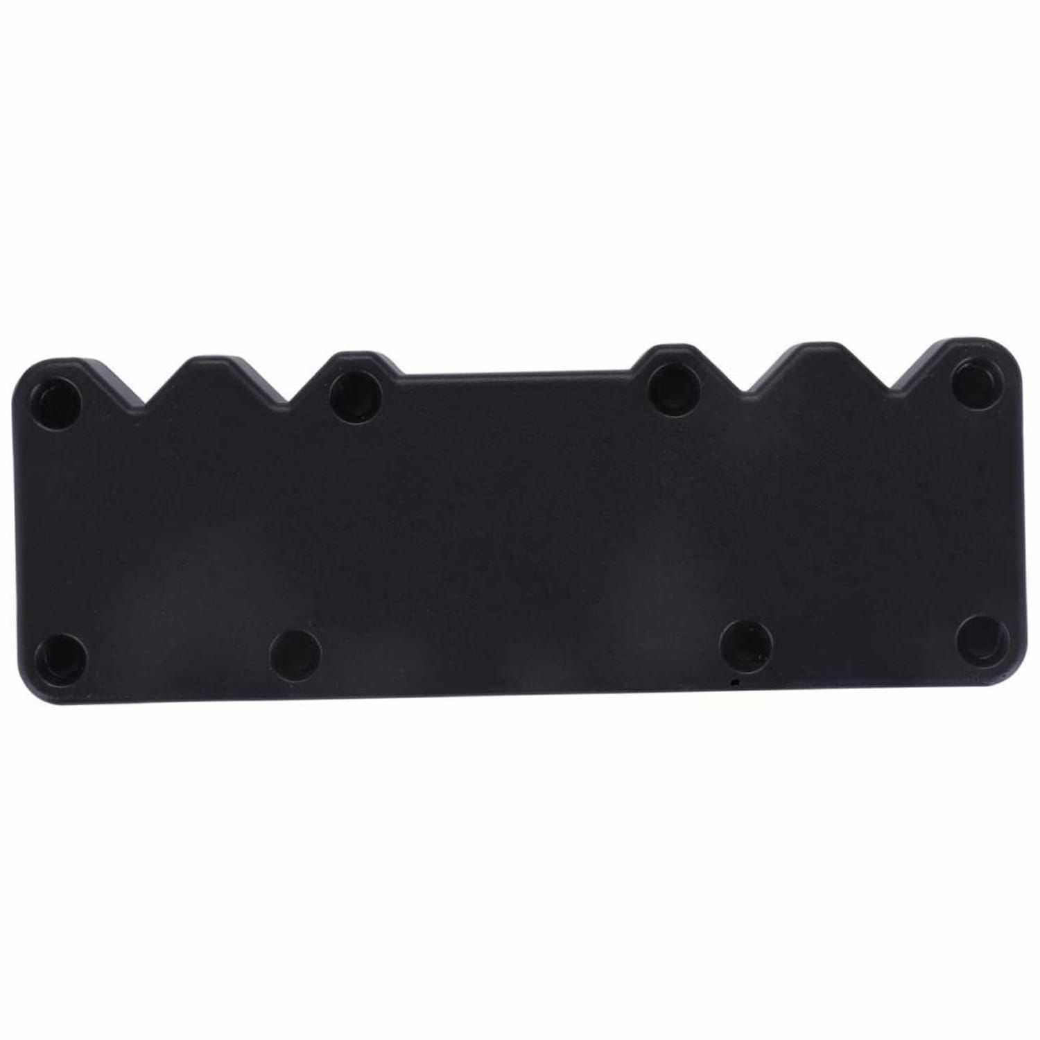 placca superiore in alluminio per doccia da giardino lea nera