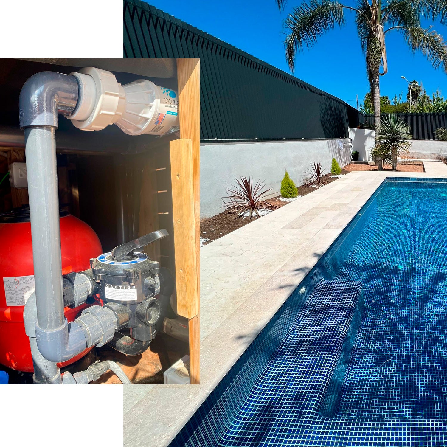 Depuratore acqua naturale per piscina residenziale POOLTIGER