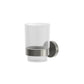 Porta bicchiere Levante singolo in acciaio inox nero PVD