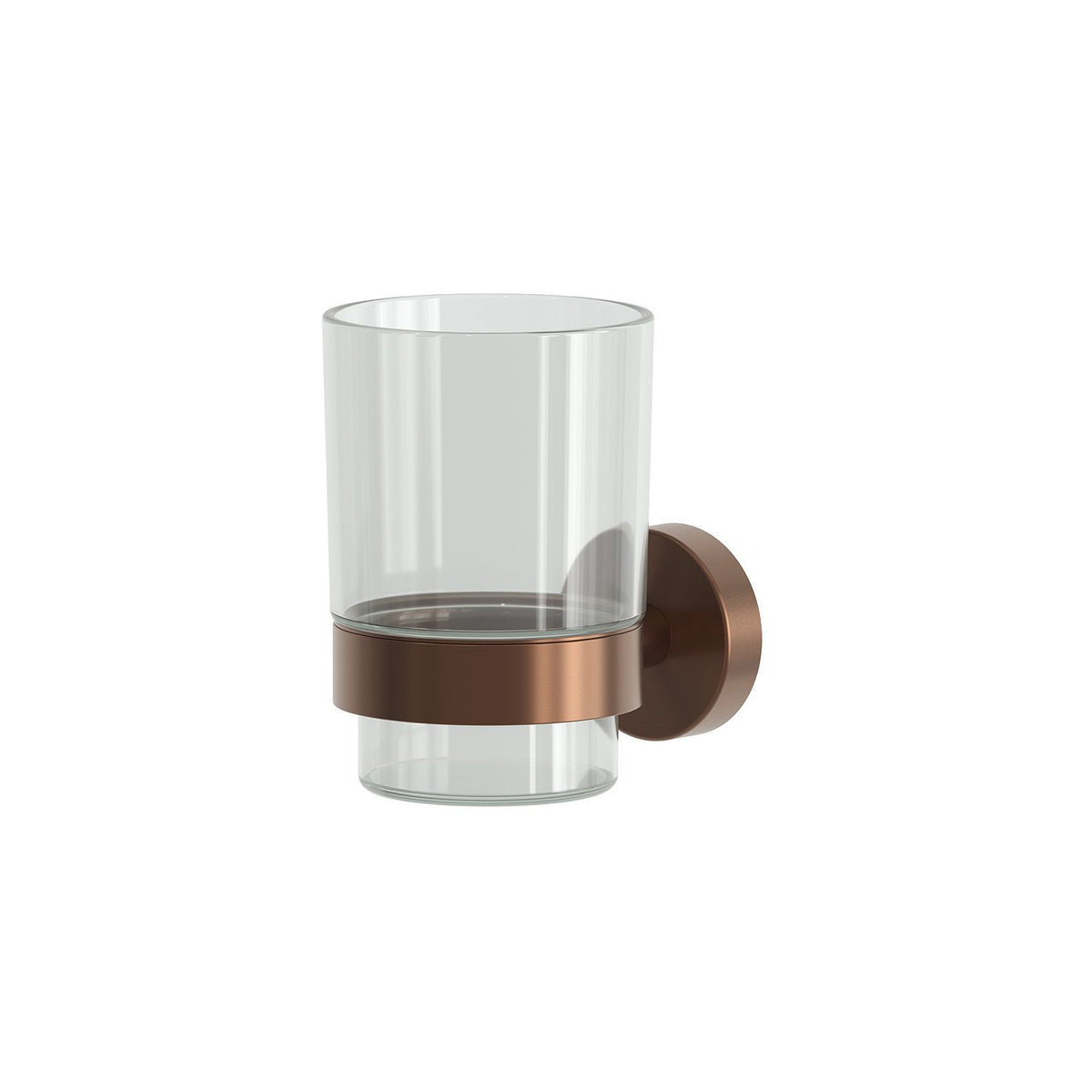 Porta bicchieri inox Levante singolo oro rosa eleganza e res