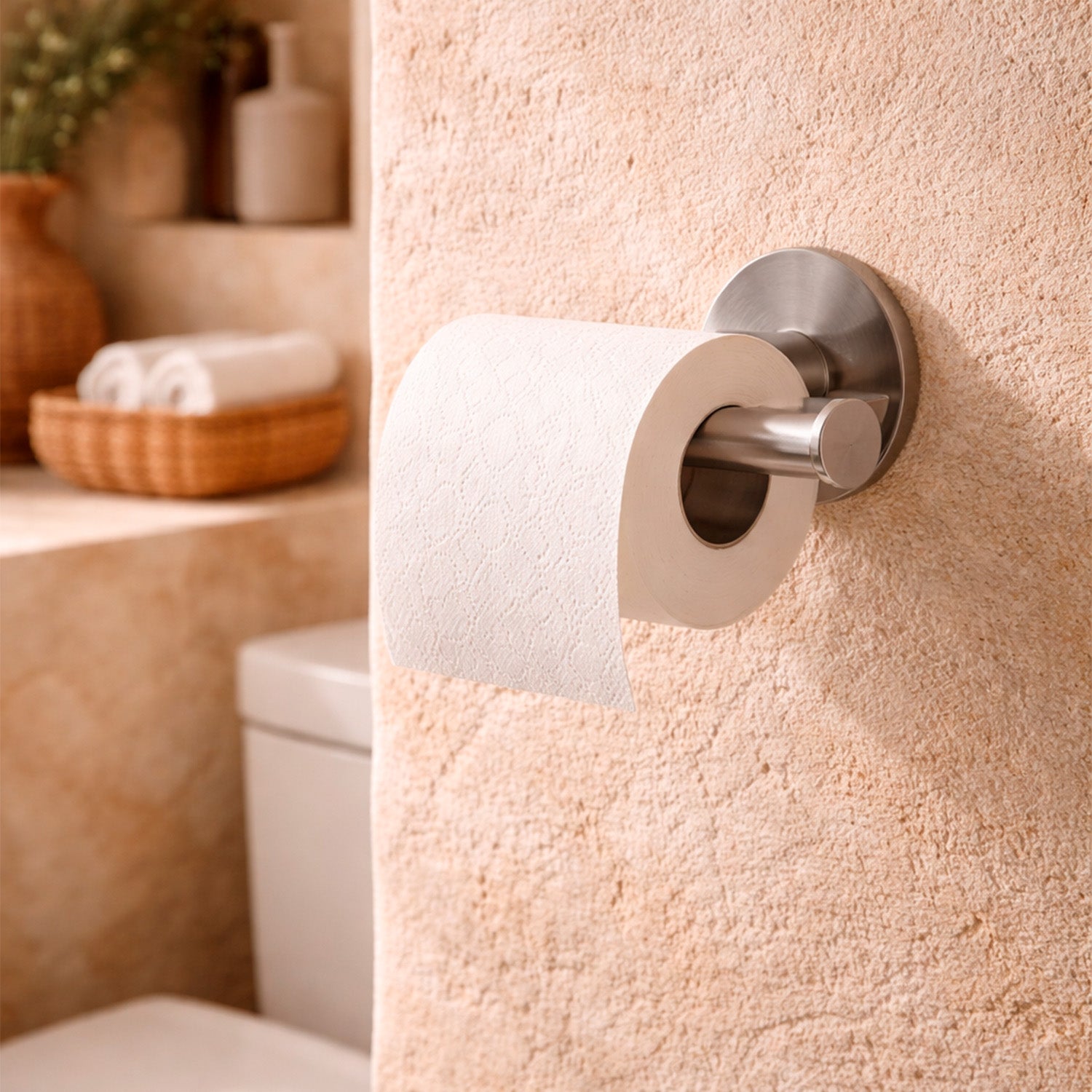 Porta rotolo inox Levante eleganza e funzionalita per il tuo bagno