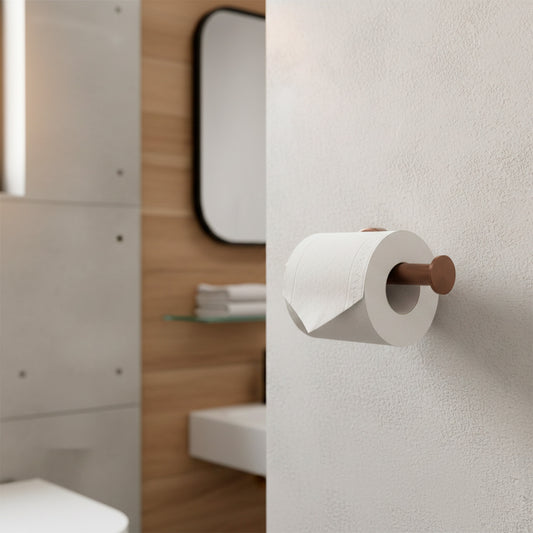 Porta rotolo inox Levante oro rosa eleganza e funzionalita
