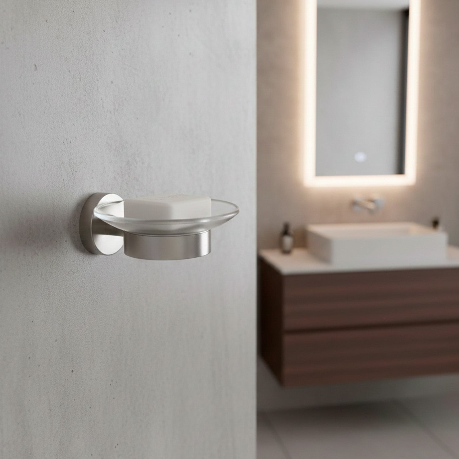 Porta sapone inox Levante eleganza e durata per il tuo bagno