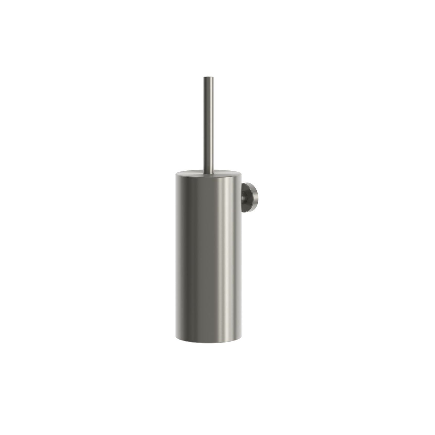 Porta scopino Levante in acciaio inox 316L con finitura canna di fucile e oro rosa eleganza e resistenza per il tuo bagno
