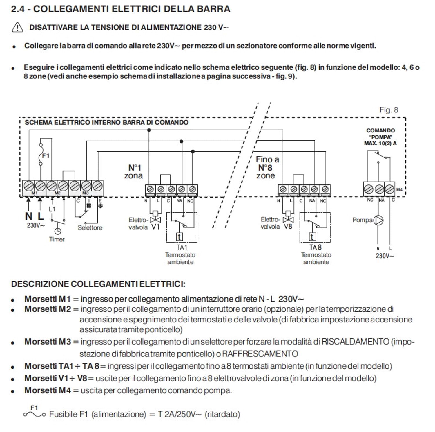 Barra di potenza 4 zone Perry 1ACBP04230: design elegante, materiali di alta qualità, durata e resistenza superiori. Ideale per ambienti privati e professionali, offre termoregolazione precisa e risparmio energetico. Acquista ora per un investimento sicu