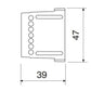 Cronotermostato Perry 1CRCDS28 design elegante e funzionalit