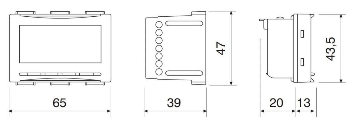 Cronotermostato Perry 1CRCDS28 design elegante e funzionalit