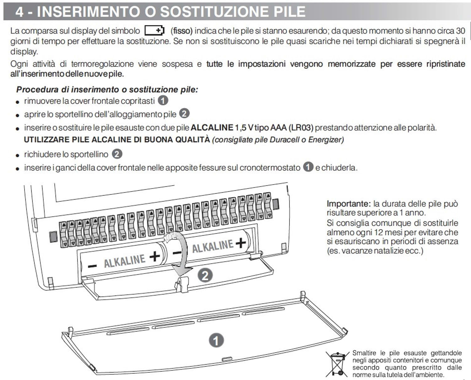Cronotermostato Perry 1CRCR017BG: Design elegante e funzionalità avanzate