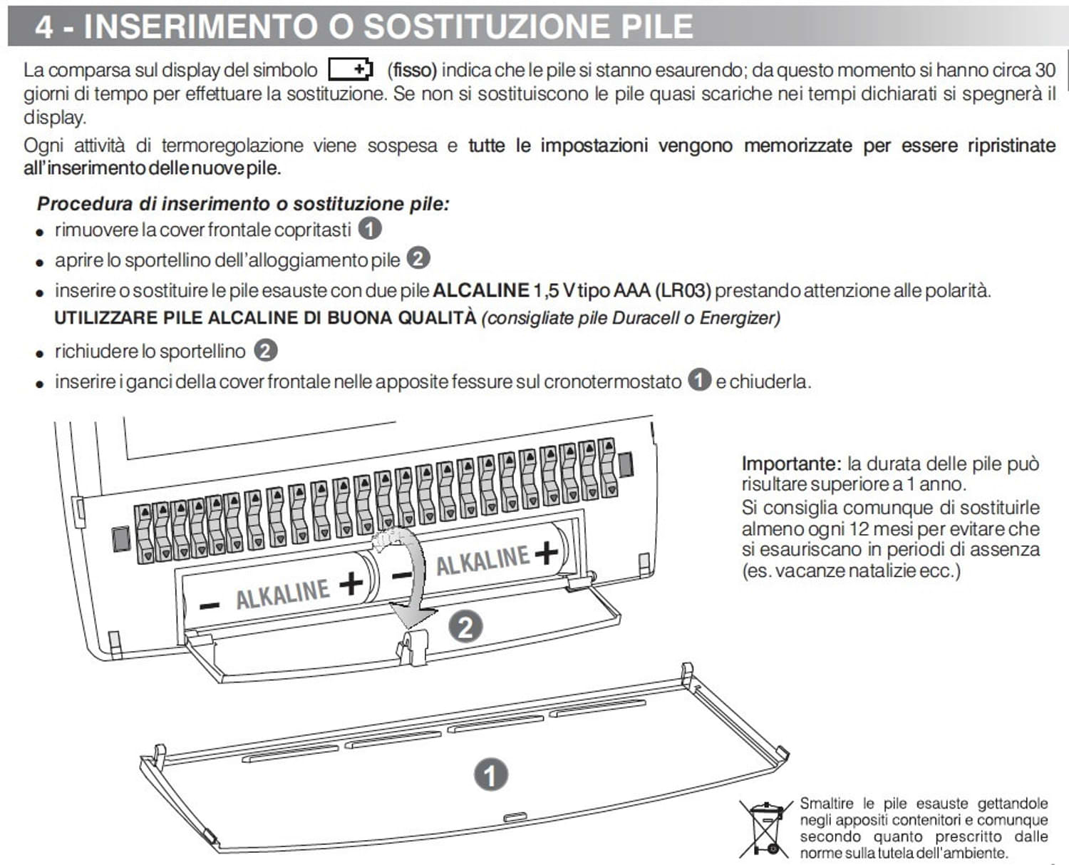 Cronotermostato settimanale da parete Perry 1CRCR018AS: eleganza, funzionalità e risparmio energetico. Acquista ora e goditi un comfort moderno e duraturo.
