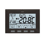 Cronotermostato da parete antracite Perry 1CRCR028A: design elegante, materiali di alta qualità, programmazione settimanale, 3 livelli di temperatura, alimentazione a batterie 3V, display luminoso e navigazione a menu. Acquista ora per un comfort moderno