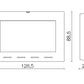 Cronotermostato da parete antracite Perry 1CRCR028A: design elegante, materiali di alta qualità, programmazione settimanale, 3 livelli di temperatura, alimentazione a batterie 3V, display luminoso e navigazione a menu. Acquista ora per un comfort moderno