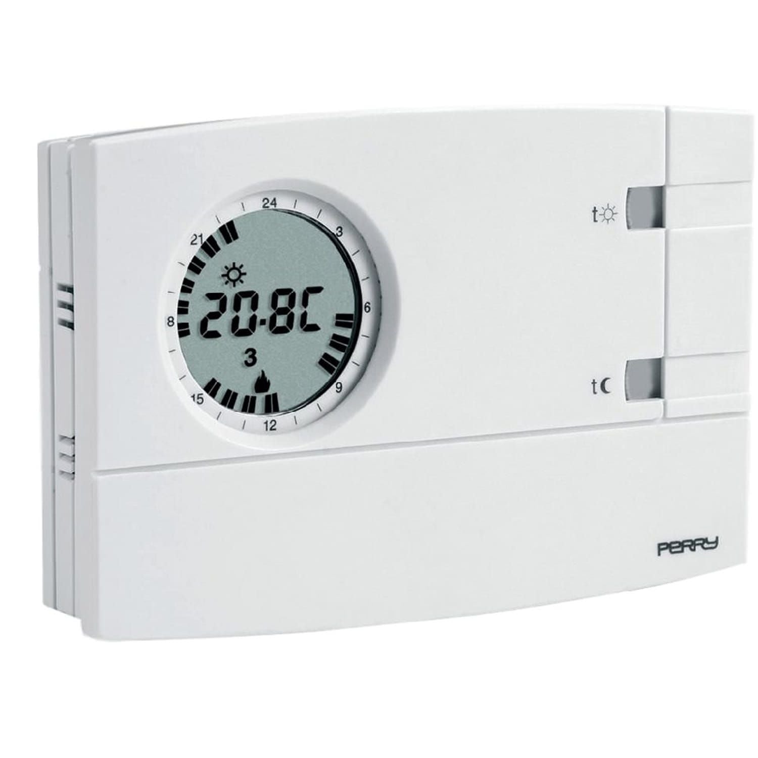 Cronotermostato settimanale Perry 1CRCR309-S: eleganza e funzionalità per il tuo comfort
