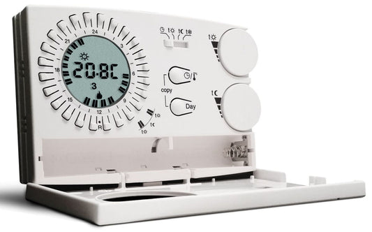 Cronotermostato settimanale Perry 1CRCR309-S: eleganza e funzionalità per il tuo comfort