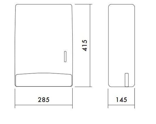 distributore tovaglioli per parete perry 1dcdc009 eleganza e resistenza