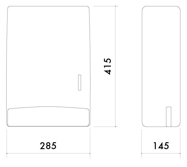 distributore tovaglioli per parete perry 1dcdc009 eleganza e