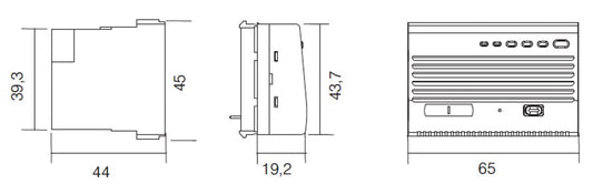 Rilevatore gas GPL da incasso Perry 1GA43917GPL sicurezza de