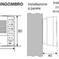 segnalatore gas metano per parete e semincasso design elegan