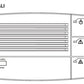 Rilevatore gas metano da parete Perry 1GA50917MET P sicurezz
