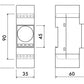 Interruttore Orario Perry 1io 0024 D15