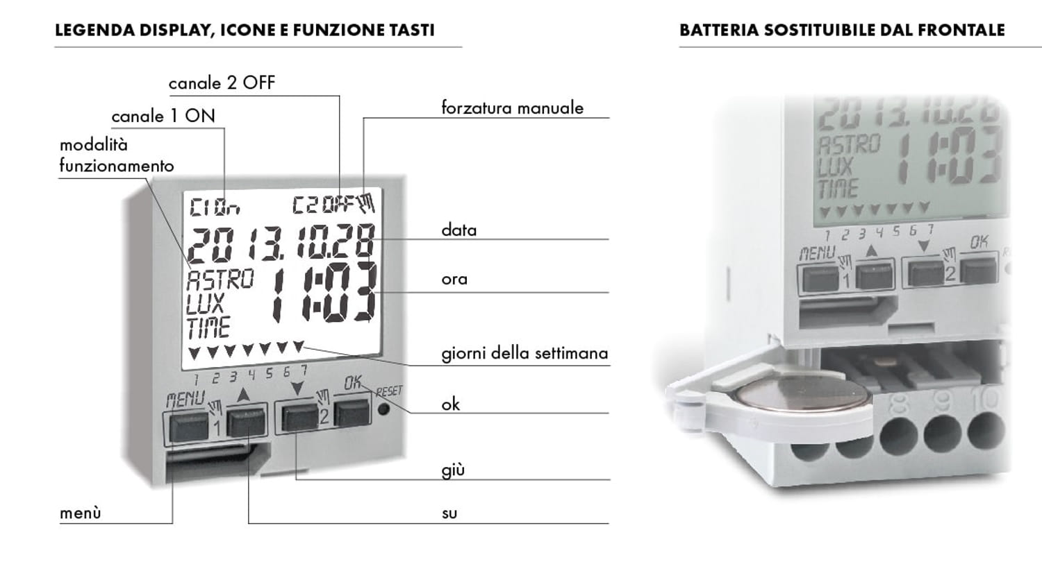 Interruttore Astronomico Crepuscolare