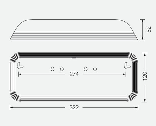 Lampada Di Emergenza Led 1le Dal31000