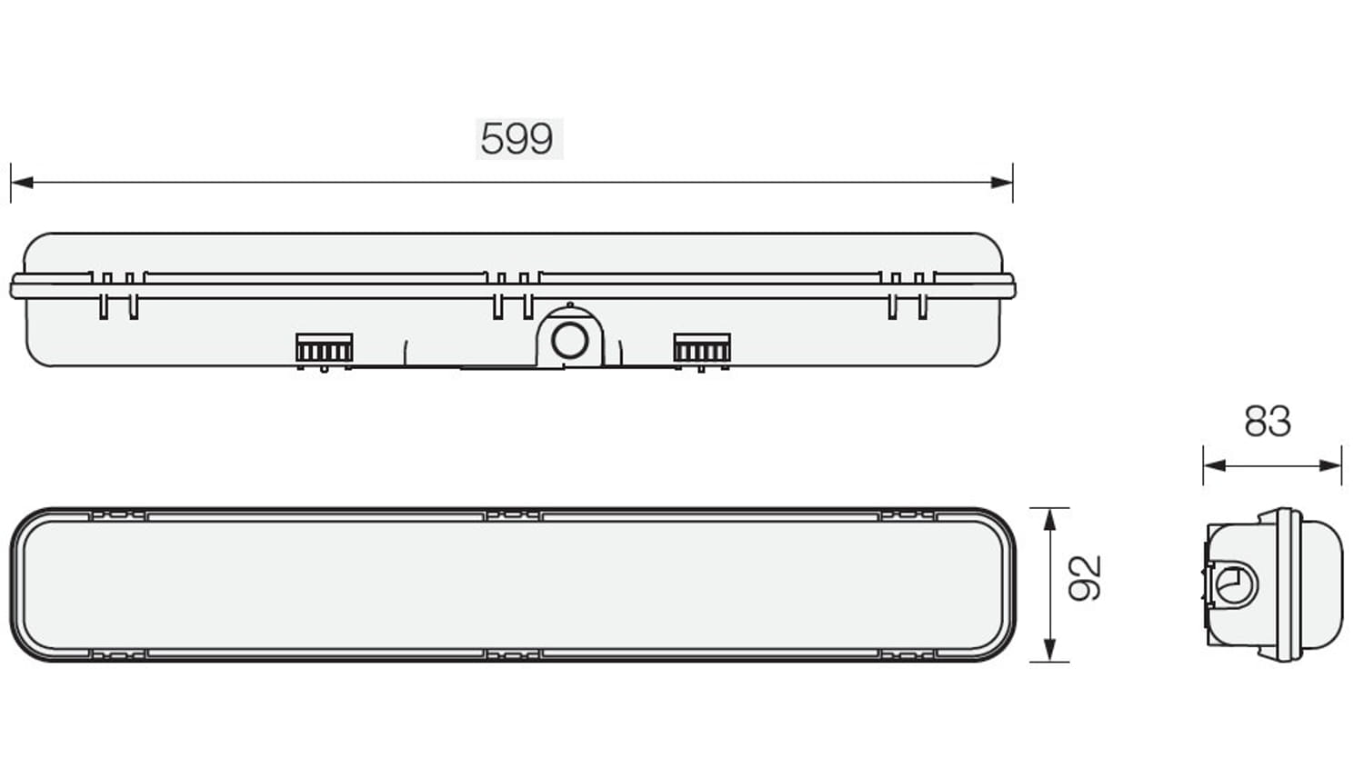 Lampada Per Emergenza Led 1le Dea1500l