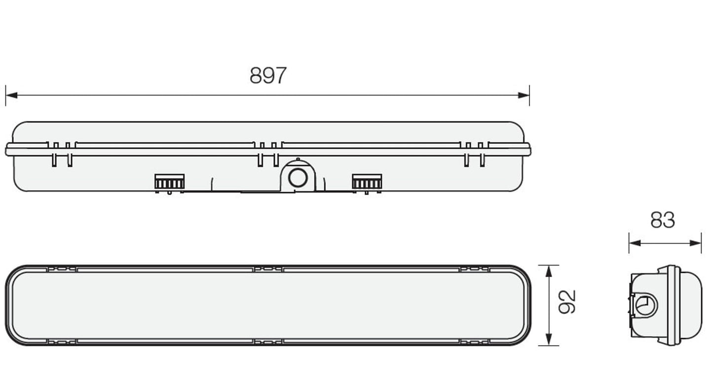 Lampada Per Emergenza Led 1le Dea2000l