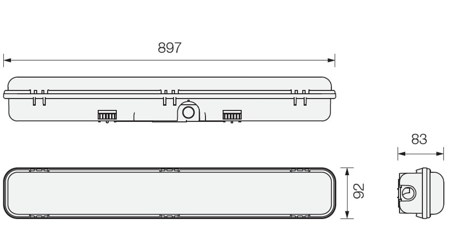 Lampada Per Emergenza Led 1le Dea2000l