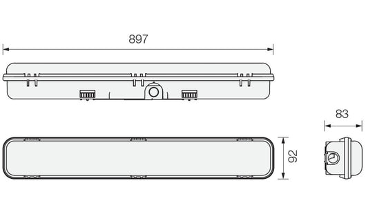 Lampada Per Emergenza Led 1le Dea2000l