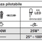 Regolatore Di Luce Tasto Antracite