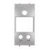 placa frontal prateada brilhante para Bticino Axolute Eleganza e Qual