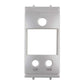 frontalino silver lucido per bticino axolute eleganza e qual