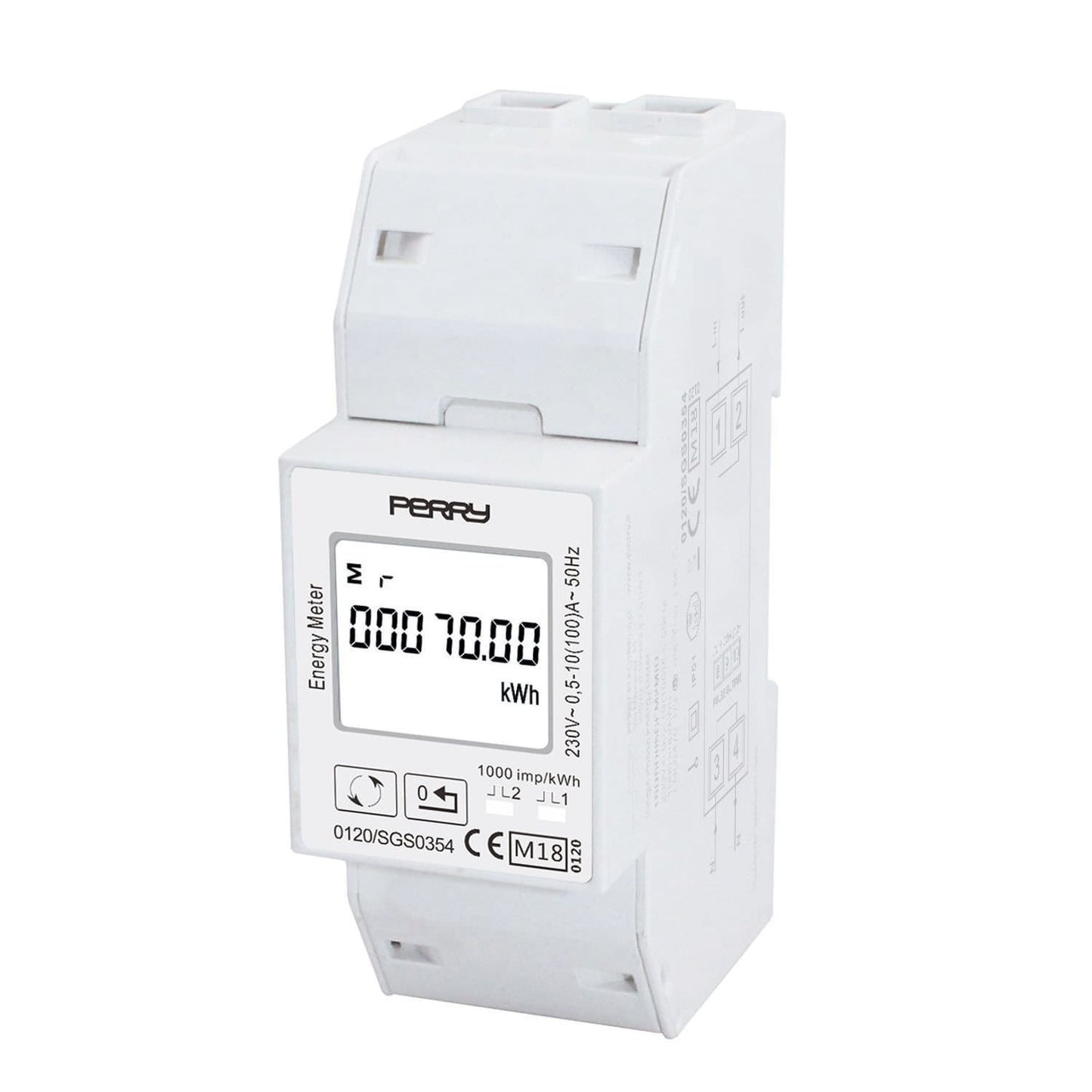 Contatore Di Energia Con Schermo Lcd