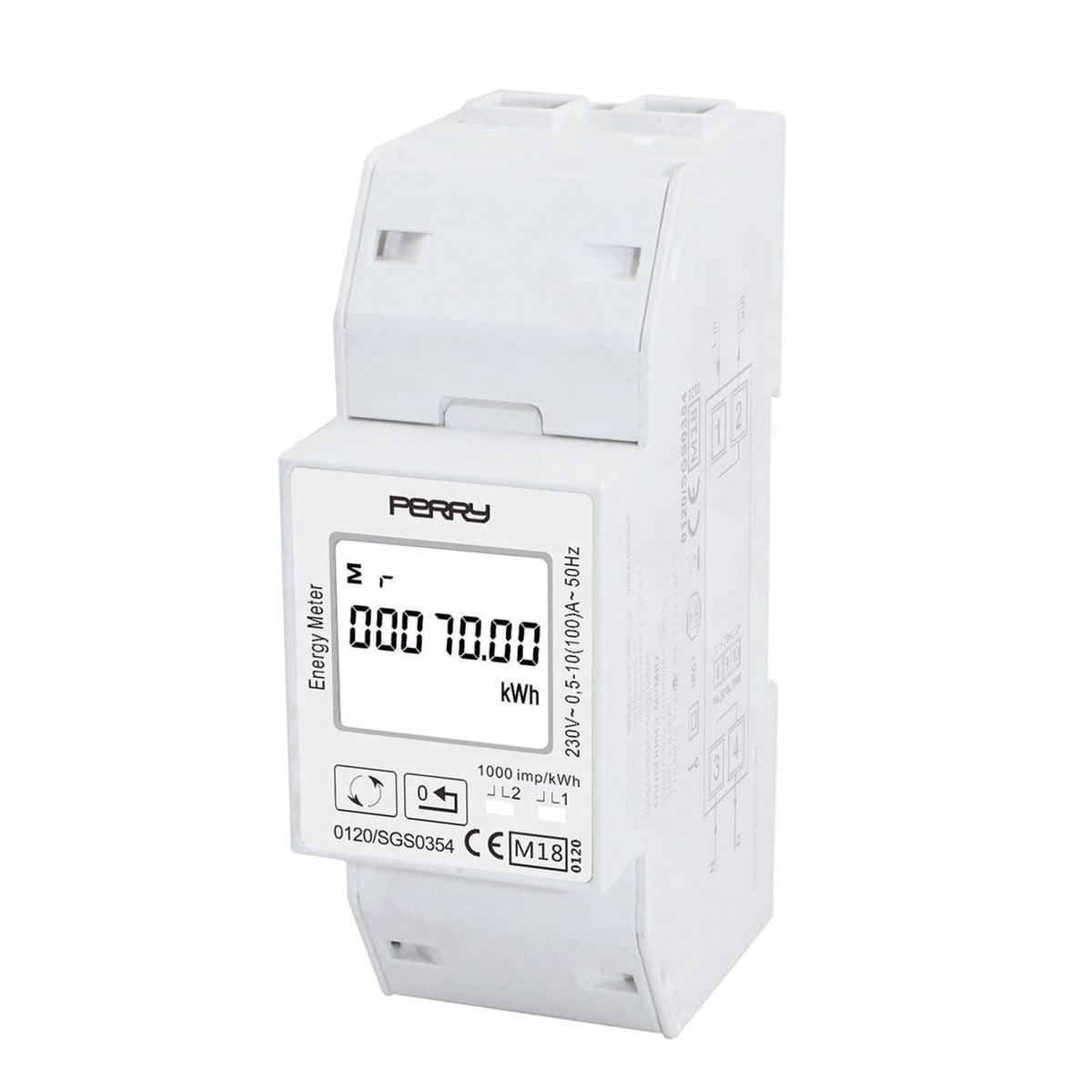 Contatore Di Energia Con Schermo Lcd