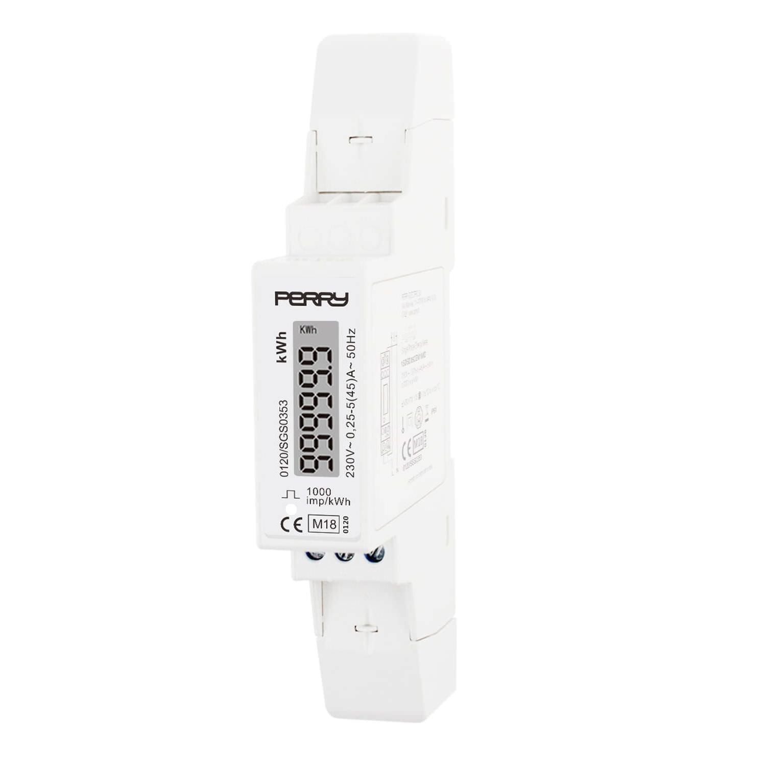 Contatore Monofase Con Schermo Lcd