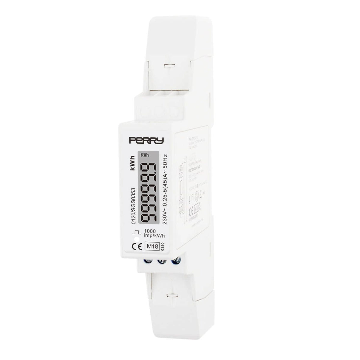 Contatore Monofase Con Schermo Lcd