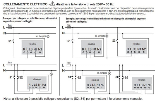 Rilevatore di presenza a infrarossi Perry 1SPSP016 design el