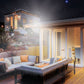 Faro Led Nero Con Sensore Movimento 10w