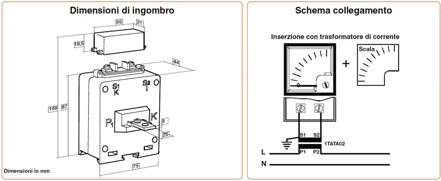 Trasformatore Amperometrico 1005a Perry