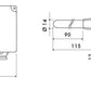 Termostato meccanico Perry 1TCTB071 con limitatore di sicure
