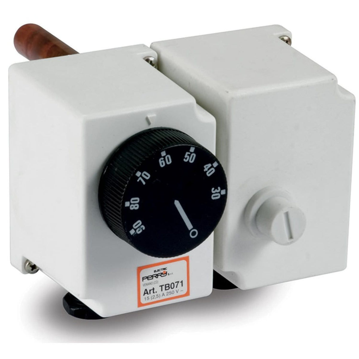 Termostato meccanico Perry 1TCTB071 con limitatore di sicure