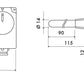 Termostato meccanico Perry 1TCTB081 eleganza sicurezza e qua