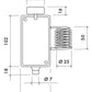 Termostato per serra Perry 1TCTB090: design elegante e materiali di alta qualità, acquista ora per un ambiente controllato e moderno!