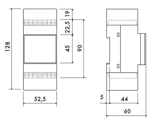 trasformatore modulare 40va 230v 12 12 24v per parete design