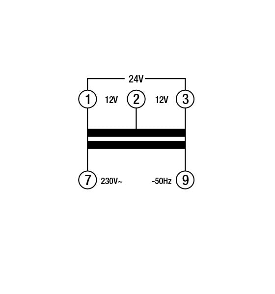 Trasformatore Modulare 40va 230v 121224v