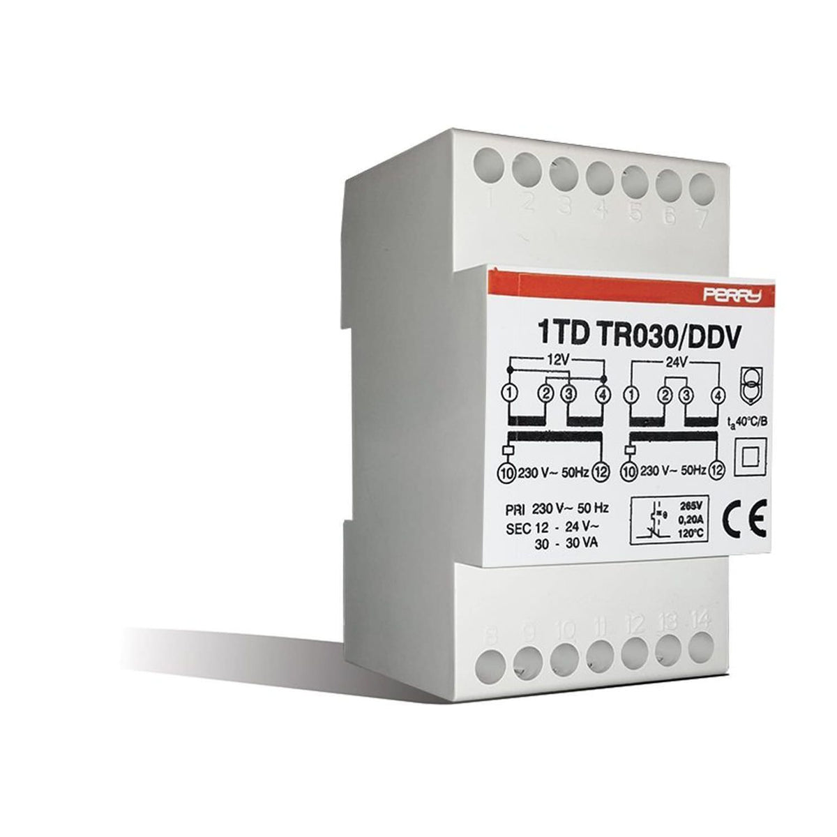 Trasformatore Perry 1TDTR030 DDV 30VA qualita design elegant